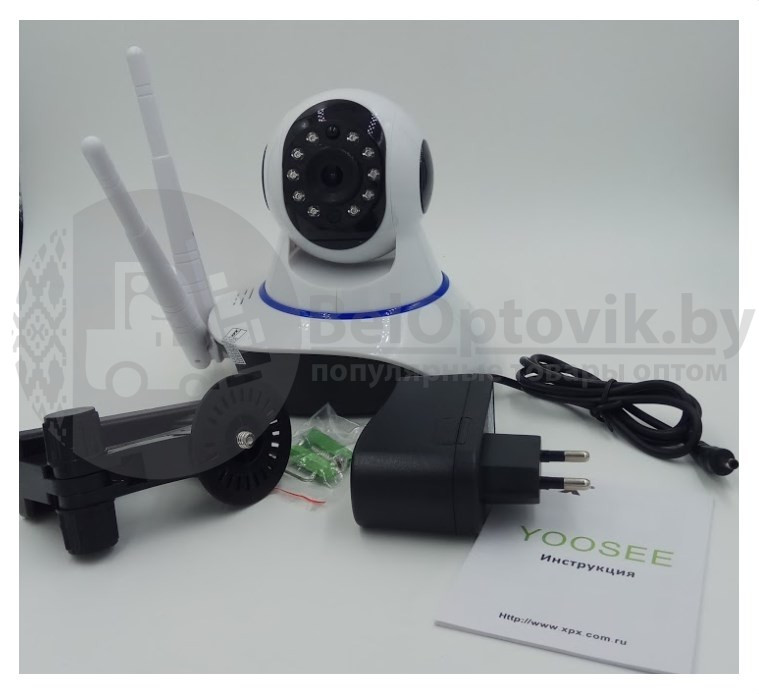 Беспроводная поворотная WiFi камера видеонаблюдения WiFi (русифицированная) - фото 4 - id-p109390384