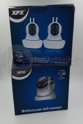 Беспроводная поворотная WiFi камера видеонаблюдения WiFi (русифицированная) - фото 8 - id-p109390384