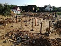 подготовка основания под реберную часть фундамента бани.jpg