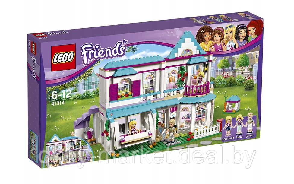 Конструктор LEGO Friends Дом Стефани - фото 1 - id-p109402517