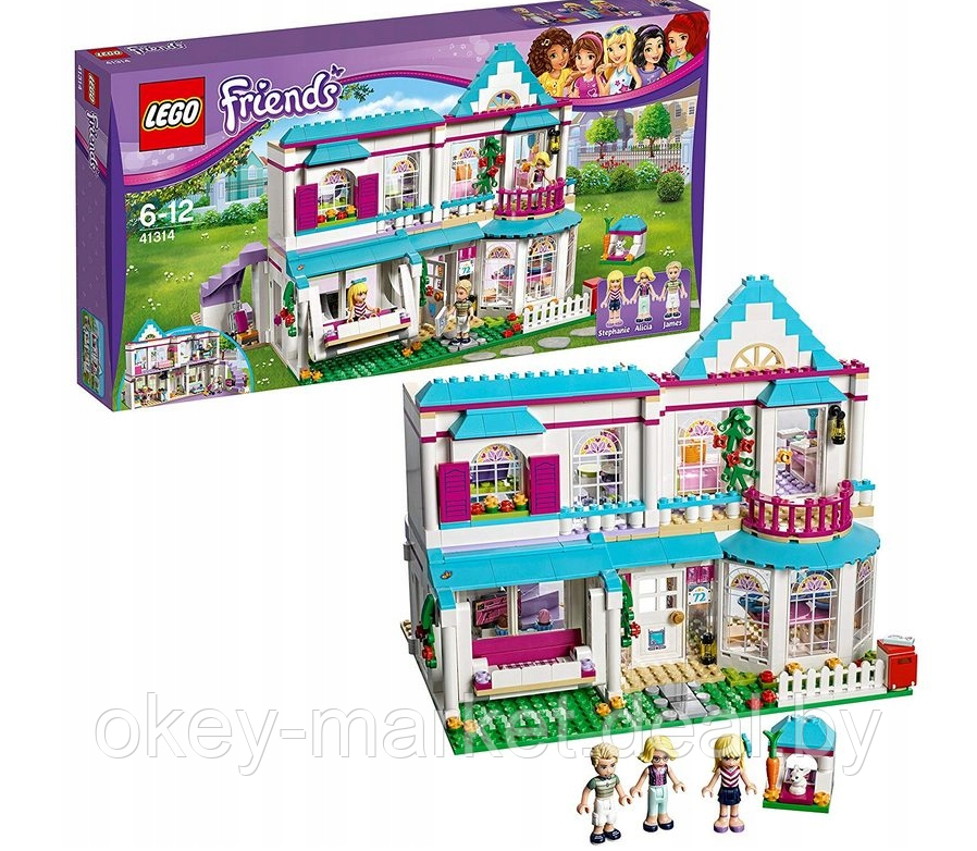 Конструктор LEGO Friends Дом Стефани - фото 6 - id-p109402517