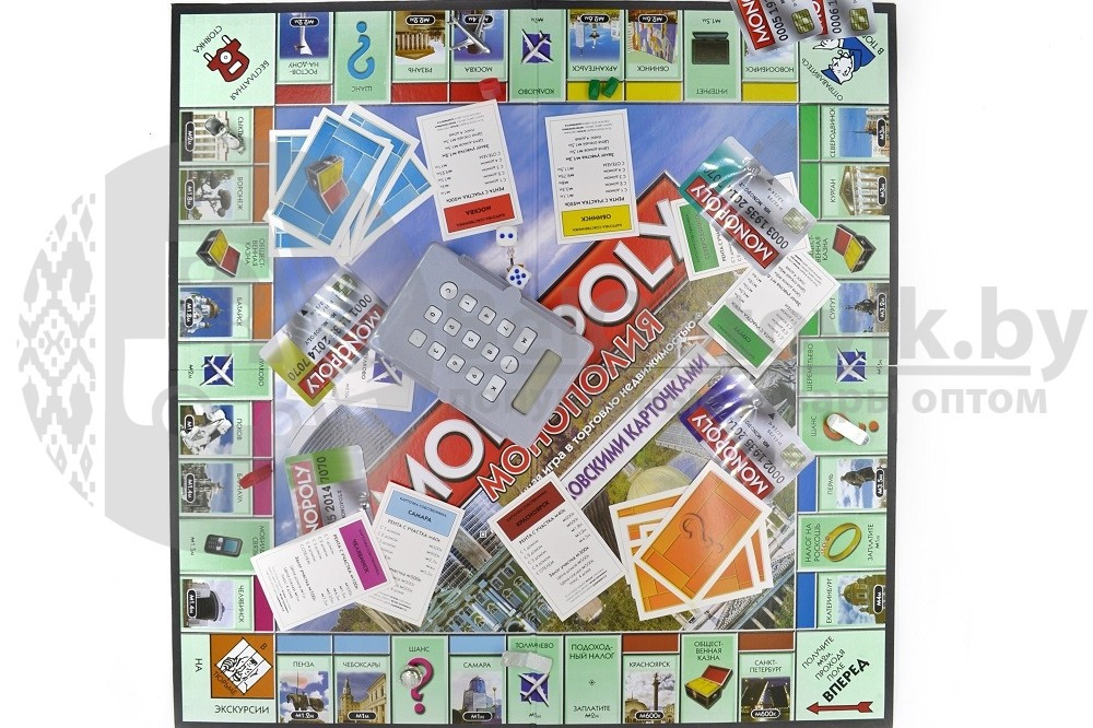 Настольная игра Монополия с банковскими картами - фото 5 - id-p109392554