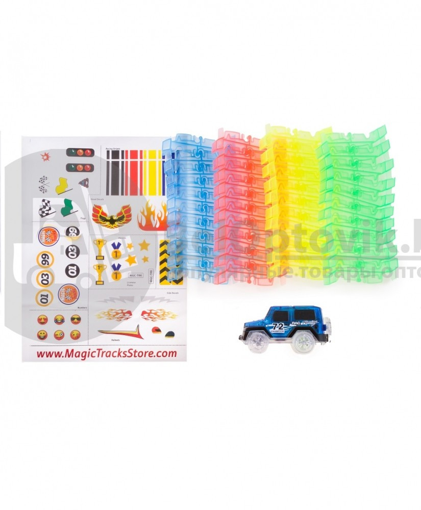 Игрушечный трек Magic Tracks (Glows in the dark) - фото 3 - id-p109392691