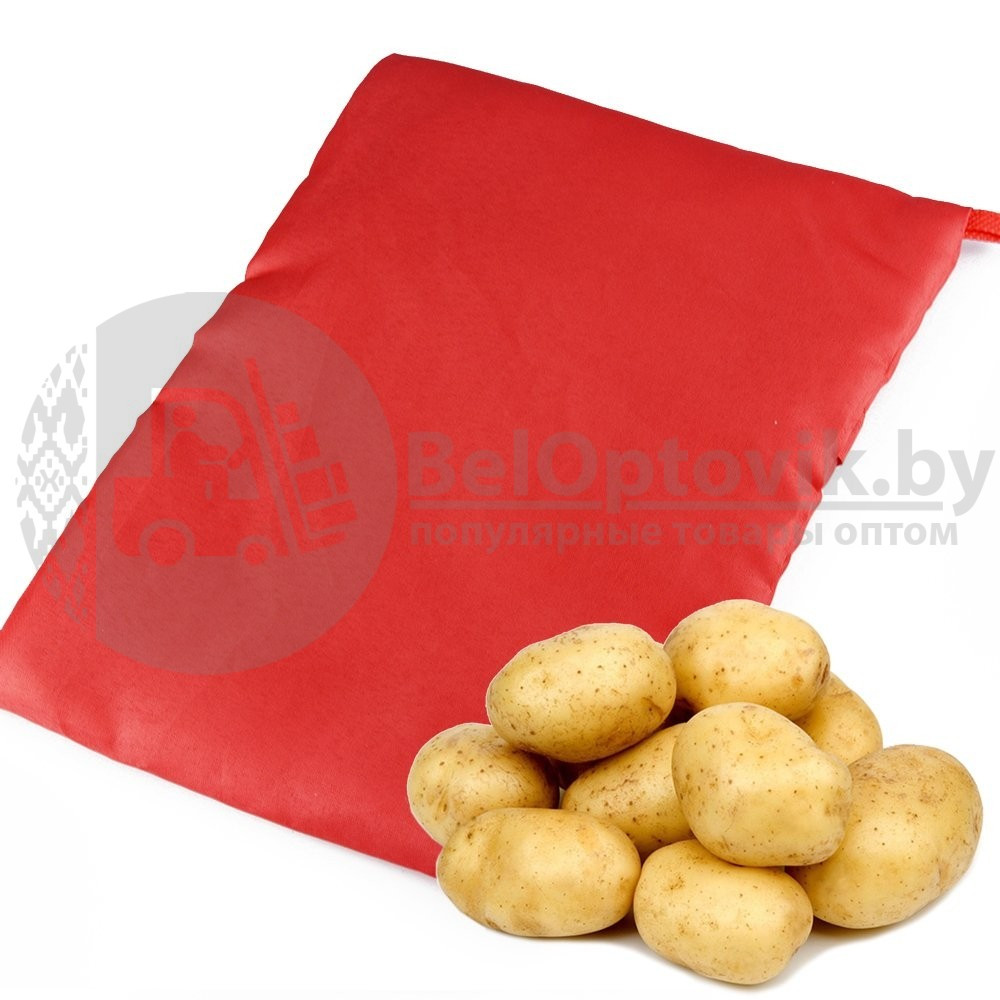 Мешочек для запекания картофеля (картошки) в микроволновой печи Potato Express 4 минуты - фото 8 - id-p109392720