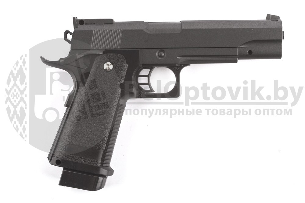 Модель пистолета G.6A Colt 1911 PD с глушителем и ЛЦУ (Galaxy) - фото 4 - id-p109393299