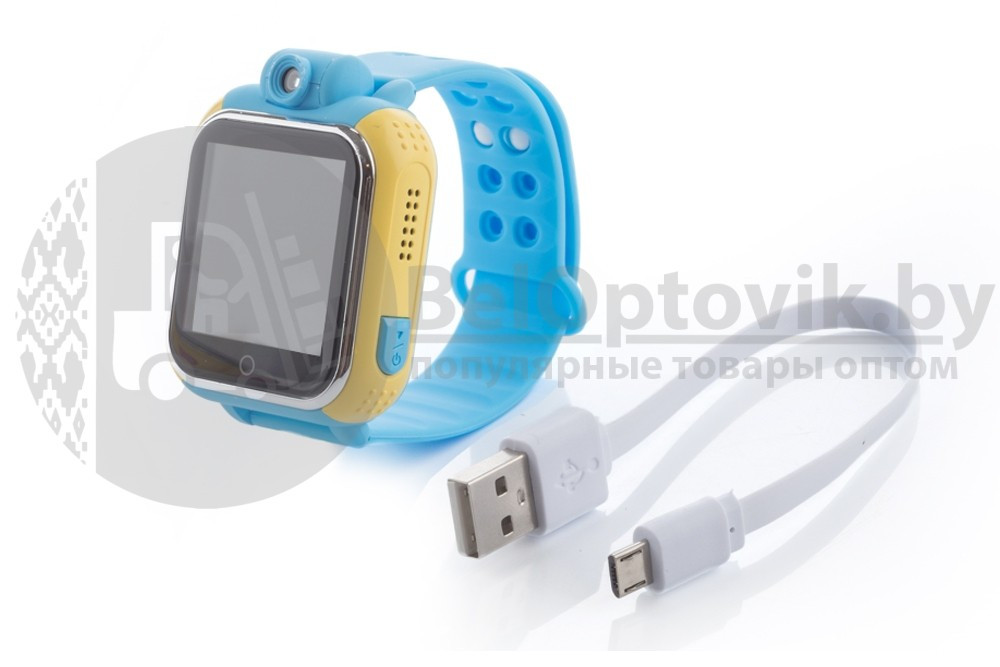 Умные детские часы Q100 с GPS трекером и камерой - фото 4 - id-p109393375