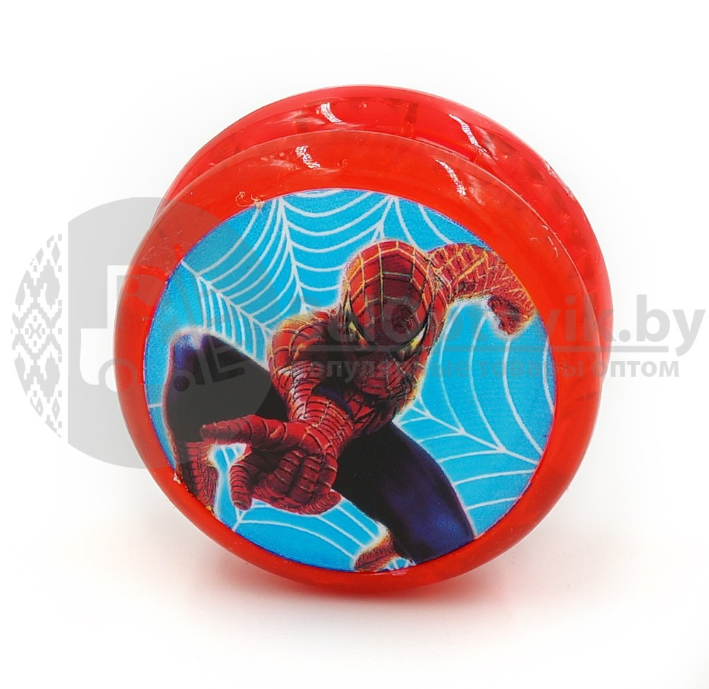 Йо-йо Spider-man light up - фото 4 - id-p109394464