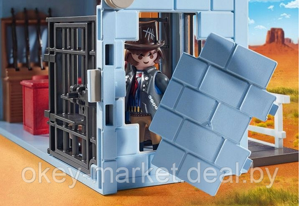 Конструктор  Playmobil Городок на диком западе 70012, фото 3