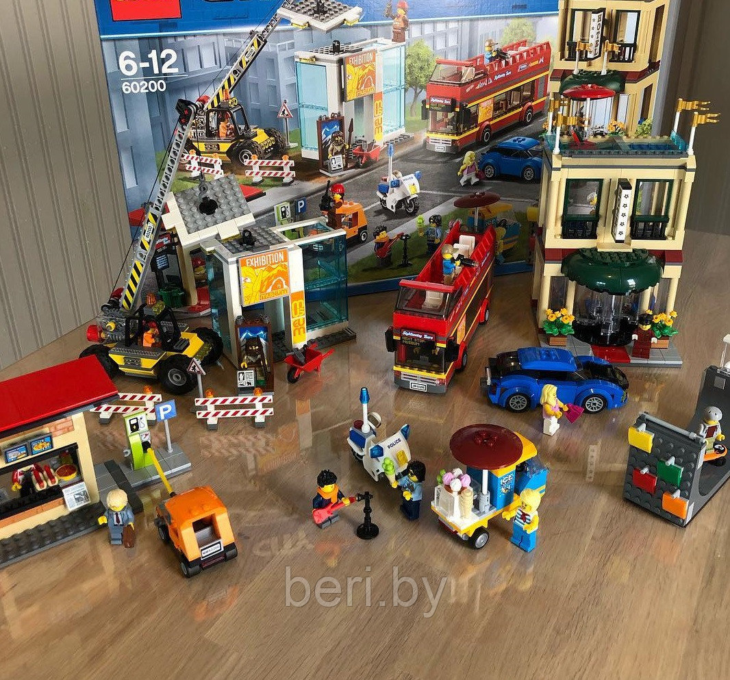 02114 Конструктор Lepin City "Столица", 1356 элементов, аналог Lego 60200, 82310 - фото 9 - id-p109409255