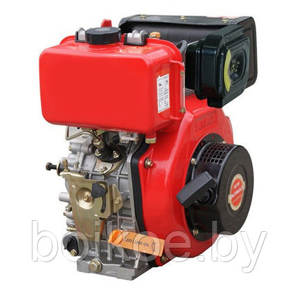 Двигатель для мотоблока дизельный 186FAE (10 л.с., шпонка 25 мм, электростартер), фото 2