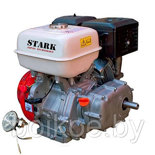 Двигатель бензиновый Stark GX270 F-R (9 л.с., шпонка 22 мм, сцепление и редуктор 2:1, фара), фото 2