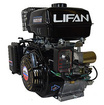Двигатель Lifan 192FD для техники (17 л.с., шпонка 25 мм, электростартер), фото 2