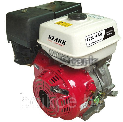 Двигатель бензиновый Stark GX440 S для культиватора (17 л.с., шлиц 25 мм)