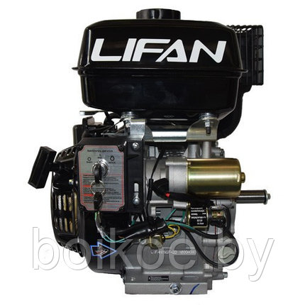 Двигатель Lifan 192F-2D для техники (18,5 л.с., шпонка 25 мм, электростартер), фото 2