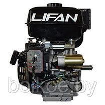 Двигатель бензиновый Lifan 192FD (17 л.с., шпонка 25 мм, электростартер), фото 3