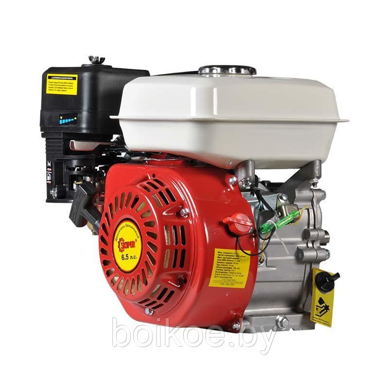 Двигатель для мотоблока Skiper 168F-1 (6,5 л.с., вал 20 мм, шпонка) - фото 2 - id-p109436377
