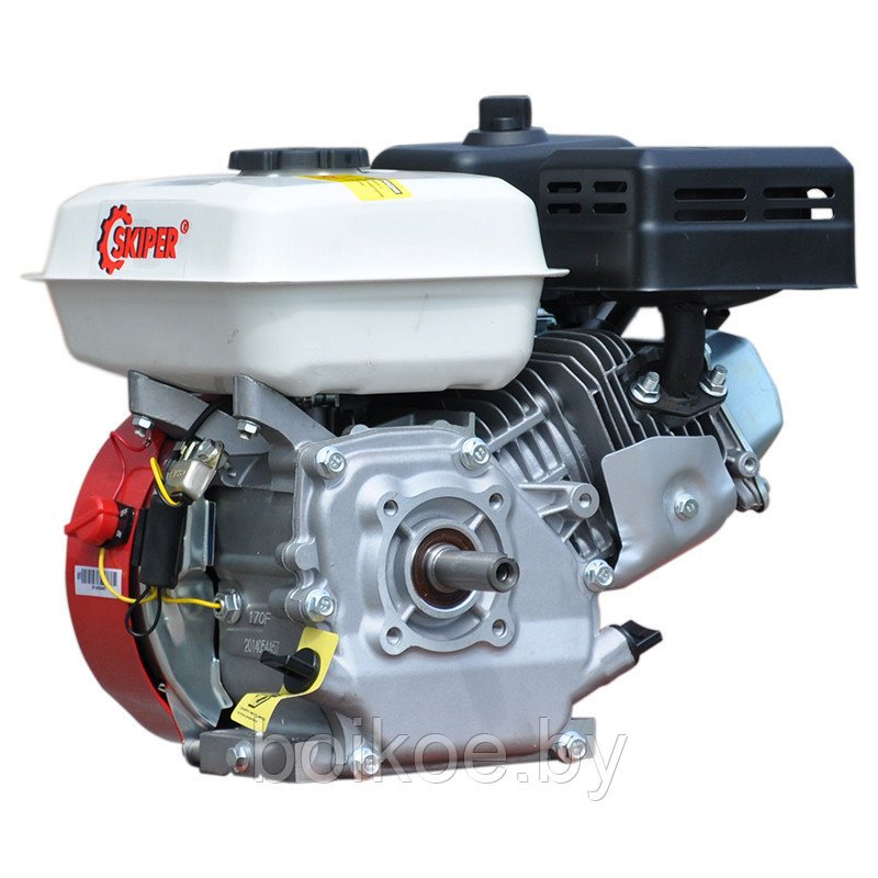 Двигатель для виброплиты Skiper 170F (8 л.с., вал 20 мм, шпонка) - фото 2 - id-p109436378