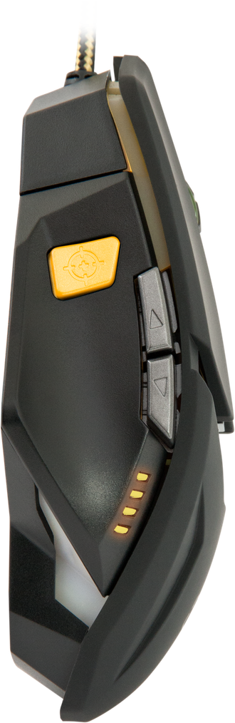 Проводная оптическая игровая мышь Defender Warhead GM-1780 оптика, 8 кнопок, 1000-2500dpi - фото 3 - id-p109439331