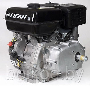 Двигатель бензиновый Lifan 177F-R (9 л.с., шпонка 22 мм, сцепление и редуктор 2:1), фото 2