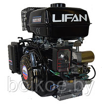 Двигатель Lifan 192FD (17 л.с., шпонка 25 мм, электростартер), фото 2