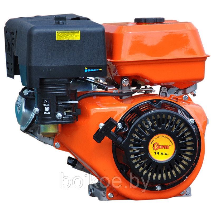 Двигатель бензиновый Skiper 188F для техники (13 л.с., шлицевой вал 25*40мм) - фото 1 - id-p109436490