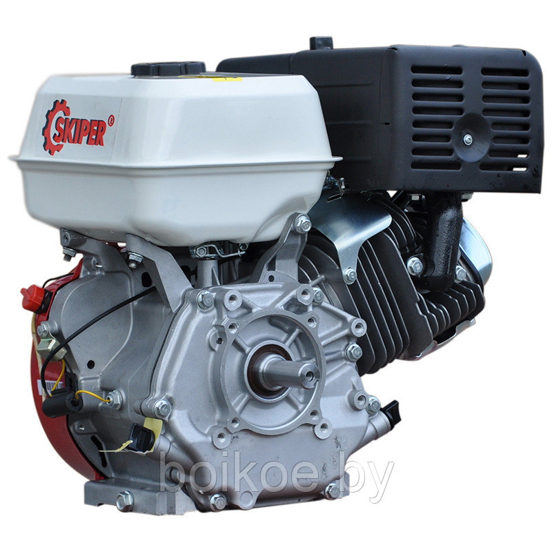 Двигатель бензиновый Skiper 190F для мотоблока (16 л.с., вал 25мм, шпонка) - фото 3 - id-p109436493