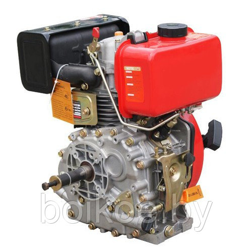 Двигатель дизельный 186FAE на культиватор (10 л.с., шпонка 25 мм, электростартер) - фото 2 - id-p109436504