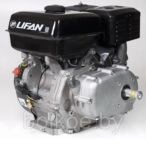Двигатель Lifan 177F-R для сельхозтехники (9 л.с., шпонка 22 мм, сцепление и редуктор 2:1)