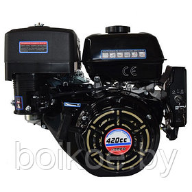 Двигатель бензиновый Lifan 190FD для мотоблока (15 л.с., шпонка 25 мм, электростартер)