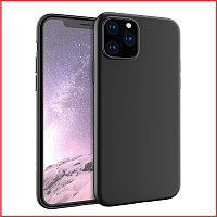 Чехол-накладка для Apple Iphone XI pro max / Iphone 11 pro max (силикон) черный