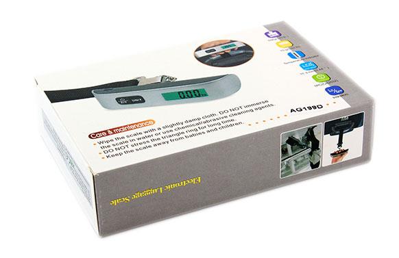 Электронные весы-термометр ручные 50 кг/10 г SiPL - фото 2 - id-p109446736