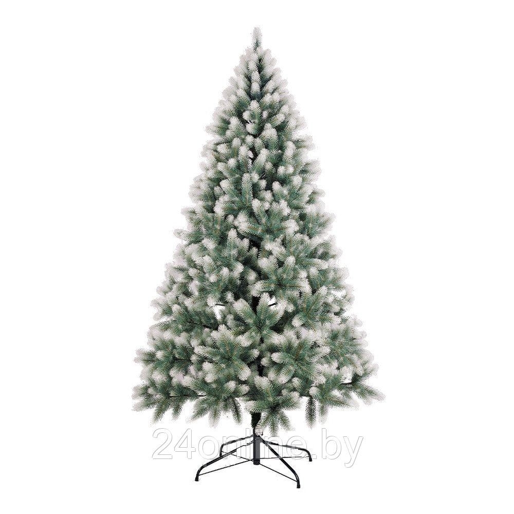 Елка (ель) искусственная Бифорес Полярная микс (комбинированная) голубая 2.2 м