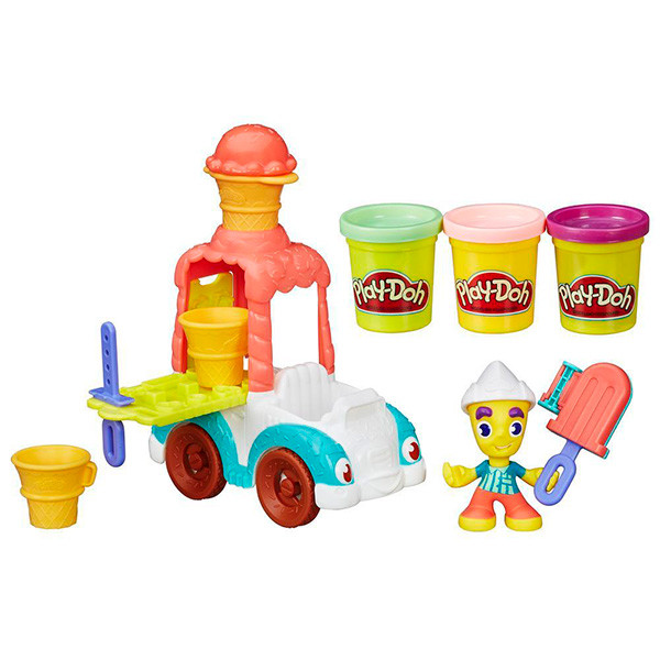Play-Doh B3417 Игровой набор "Грузовичок с мороженым" - фото 2 - id-p67102935