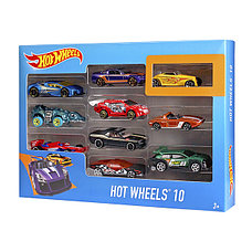 Hot Wheels 54886 Хот Вилс Подарочный набор из 10 машинок, фото 2