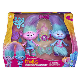 Trolls Hasbro Trolls B6563 Тролли Модные близнецы, фото 2