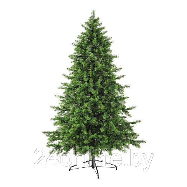 Елка (ель) искусственная Бифорес Дриада микс (комбинированная) светло-зеленая 2.2 м