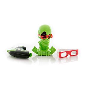 Johnny The Skull Тир проекционный 3D Джонни-Черепок с 1 бластером Johnny the Skull 3053, фото 2