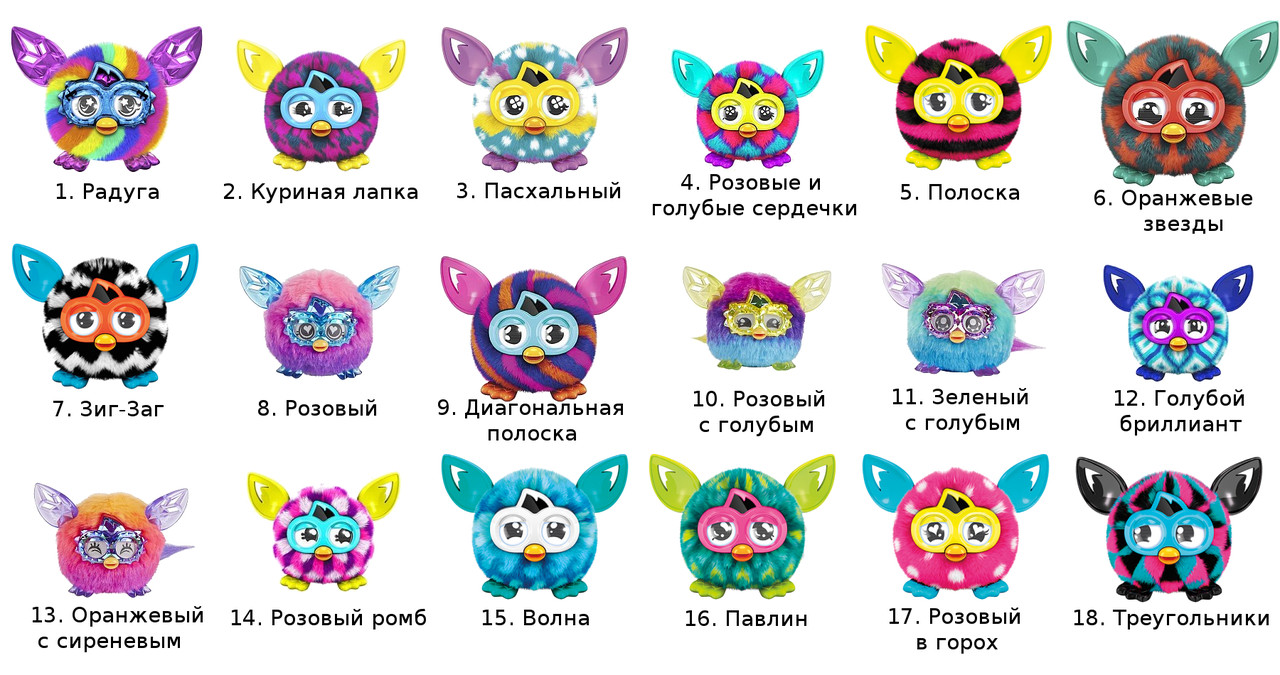 FURBY A6100 Ферблинг, в ассортименте