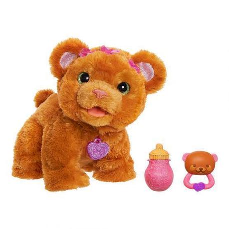 Furreal Friends (Hasbro) Интерактивная игрушка Мой малыш Медвежонок B2966 FurReal Friends Woodland Sparkle, фото 2