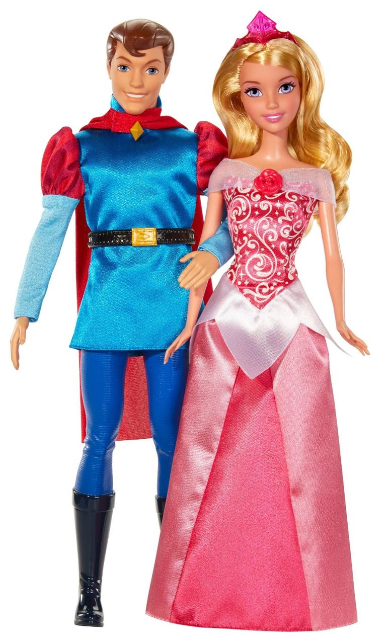 Disney Princess Куклы Спящая красавица и принц Филипп Артикул BMB71 Mattel 30 см - фото 4 - id-p50514471
