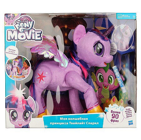 Hasbro My Little Pony C0299 Май Литл Пони Сияние интерактивная Твайлайт Спаркл - фото 4 - id-p68433106