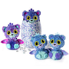 Hatchimals 19110-PURP Хетчималс сюрприз - близнецы интерактивные питомцы, вылупляющиеся из яйца, фото 2