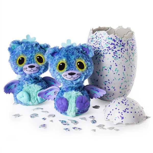 Hatchimals 19110-PURP Хетчималс сюрприз - близнецы интерактивные питомцы, вылупляющиеся из яйца - фото 4 - id-p73734711