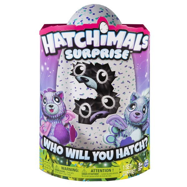 Hatchimals 19110-PURP Хетчималс сюрприз - близнецы интерактивные питомцы, вылупляющиеся из яйца - фото 6 - id-p73734711