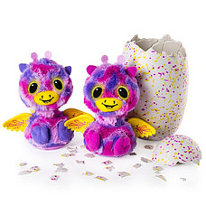 Hatchimals 19110-PINK Хетчималс сюрприз - близнецы интерактивные питомцы, вылупляющиеся из яйца, фото 2