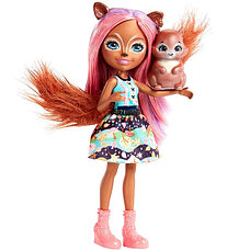 Enchantimals Mattel Enchantimals FMT61 Кукла с питомцем - Санча Белка, фото 2