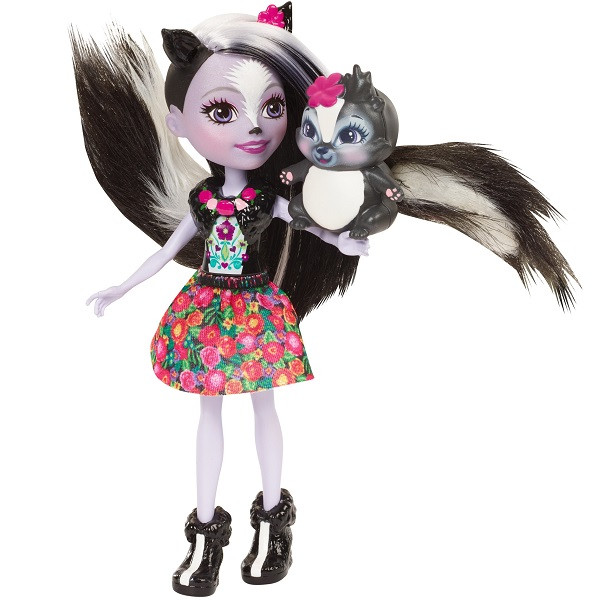 Mattel Enchantimals DYC75 Кукла Седж Скунси, 15 см - фото 3 - id-p81768718