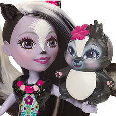 Enchantimals Mattel Enchantimals DYC75 Кукла Седж Скунси, 15 см, фото 3