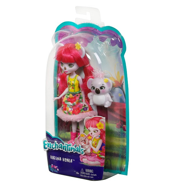 Mattel Enchantimals FCG64 Кукла Карина Коала, 15 см - фото 8 - id-p81768719