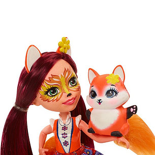 Mattel Enchantimals DVH89 Кукла Фелисити Лис, 15 см, фото 2